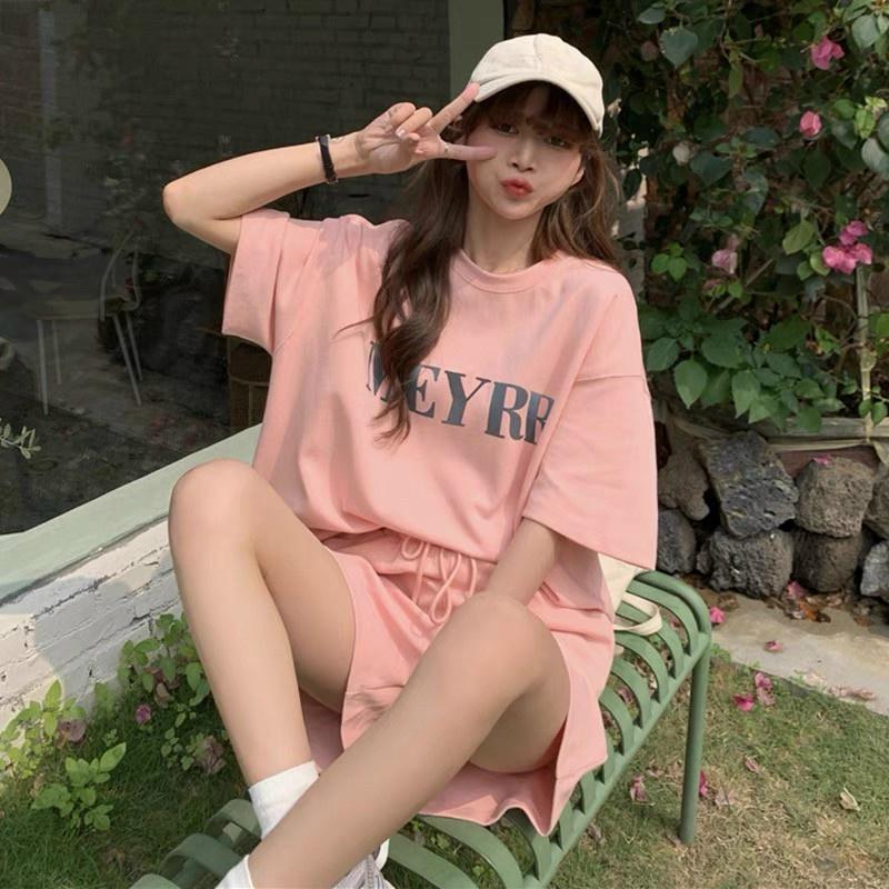 Set Áo Phông Quần Đùi Dáng Rộng MEYRR