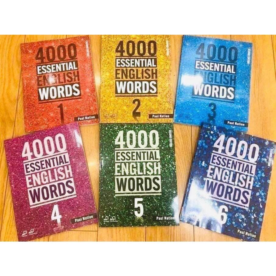 4000 essential english words nhập 6q màu kèm audio và answer key