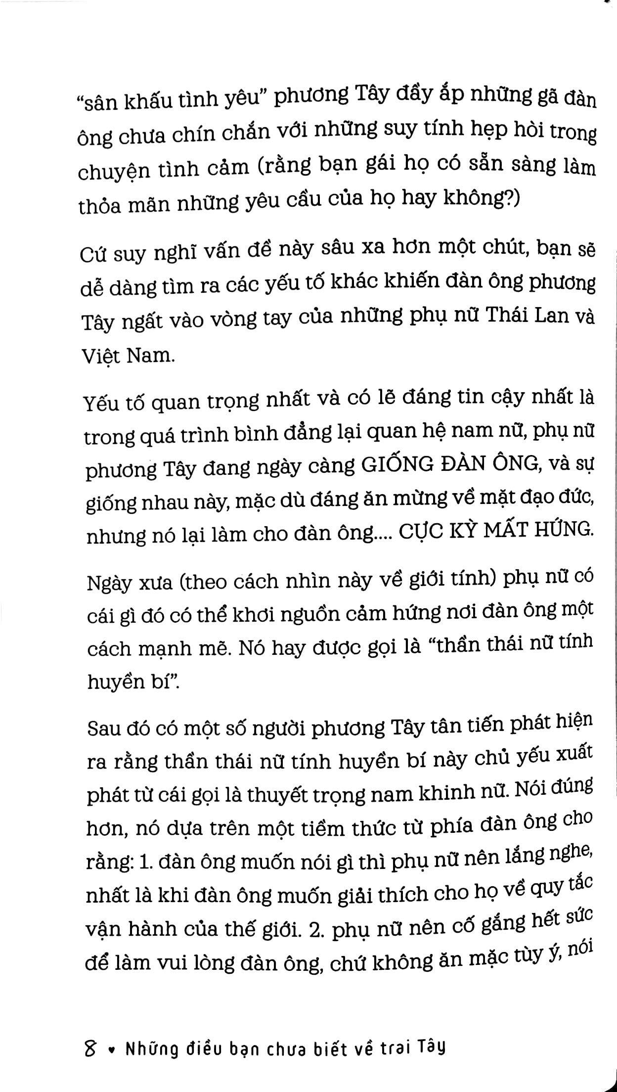 Sách Những Điều Bạn Chưa Biết Về Trai Tây