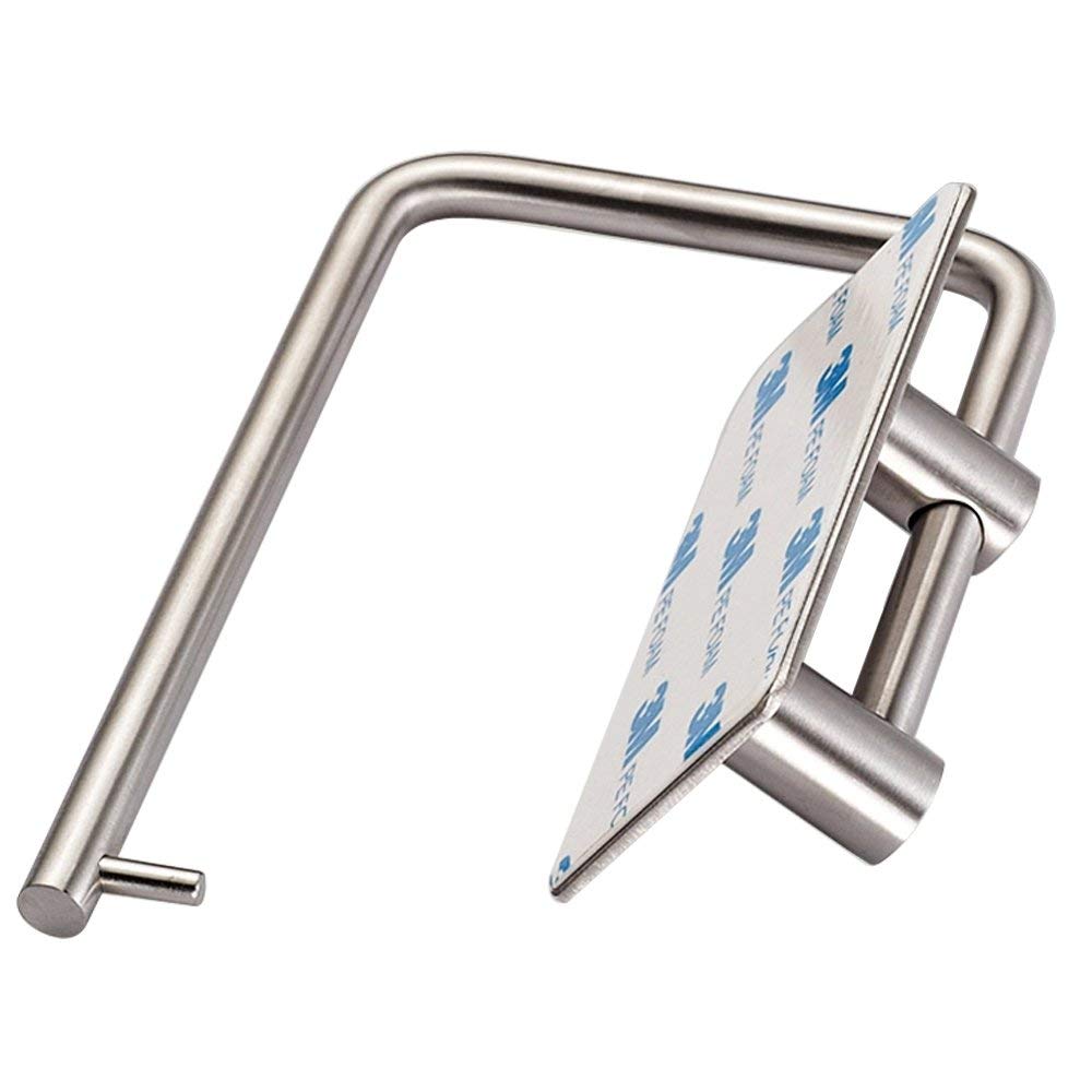 Giá treo cuộn giấy vệ sinh inox 304 dán tường Hobby home decor G1