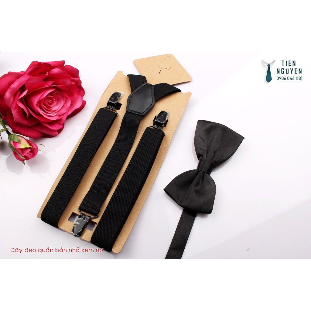 Đai Đeo Quần Trẻ Em Chữ Y Cao Cấp Dạng Kẹp 2.5Cm Thun 4 Chiều