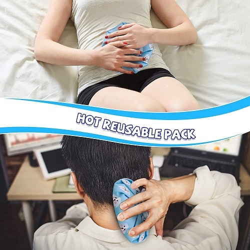 Túi Chườm Nóng Lạnh Đa Năng Giúp Giảm Đau Bụng, Hạ Sốt, Giảm Đau Nhức Sưng Tấy Do Chấn Thương PaKaSa - Hàng chính hãng