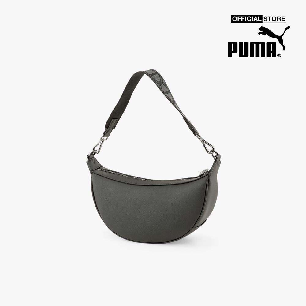 PUMA - Túi đeo vai nữ hình bán nguyệt Sense Mini Hobo 079583-0