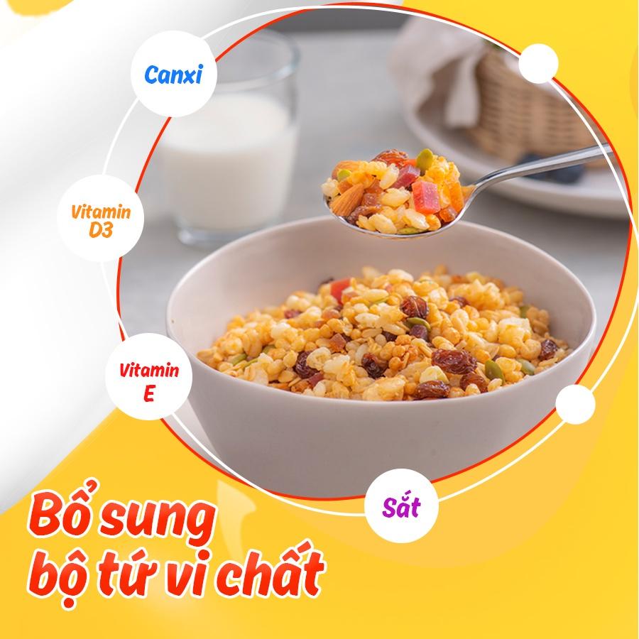 Combo 2 Ngũ Cốc Yến Mạch Trái Cây OATTA Nguyên Cám Thơm Ngon Phù Hợp Cho Người Ăn Kiêng Túi 300g