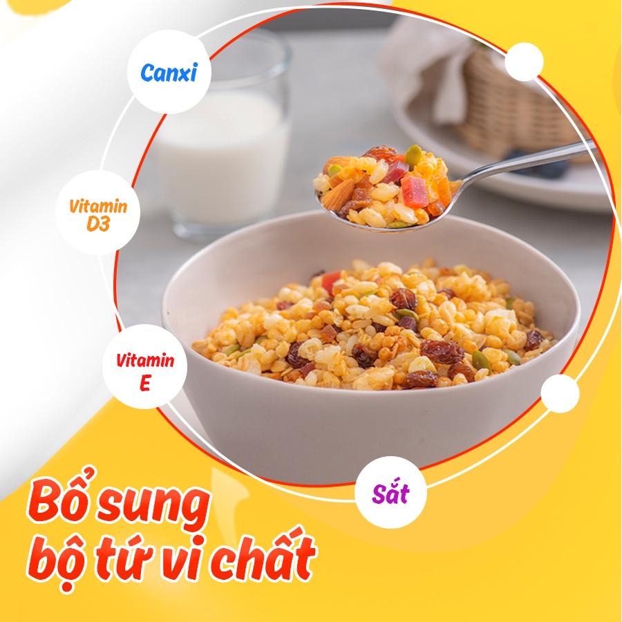 Combo 5 Hộp Yến Mạch Trái Cây Hạnh Nhân OATTA Thơm Béo Đậm Chất Vị Phô Mai Có Thể Ăn Liền Hộp 45g