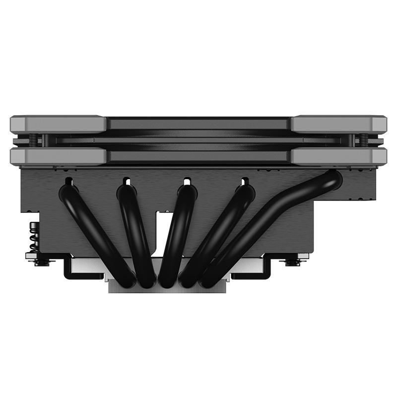 Giá thấp nhất ID-COOLING IS-55 phiên bản màu đen mỏng 12CM giảm áp năm ống dẫn nhiệt Bộ tản nhiệt CPU hỗ trợ 1700