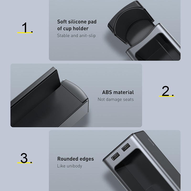 Xiaomi Baseus Xe hơi tổ chức chỗ ngồi tạo khoảng trống Hộp lưu trữ Hộp đựng điện thoại Giá đỡ điện thoại