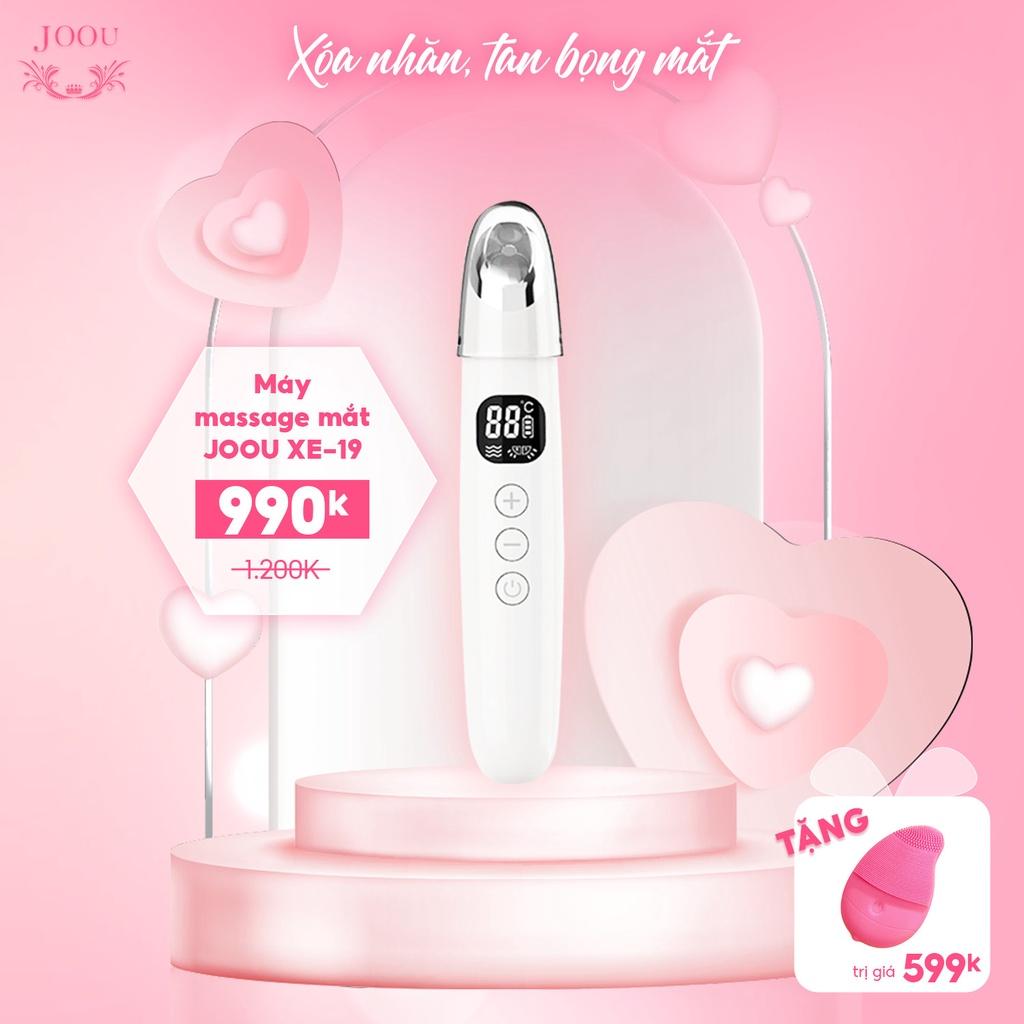 Máy Massage Mắt JOOU XE-19 - Công nghệ Nhật Bản, 5 chế độ Massage, Công nghệ Ánh sáng Xanh/ Đỏ giảm nếp nhăn, bọng mắt, quầng thâm