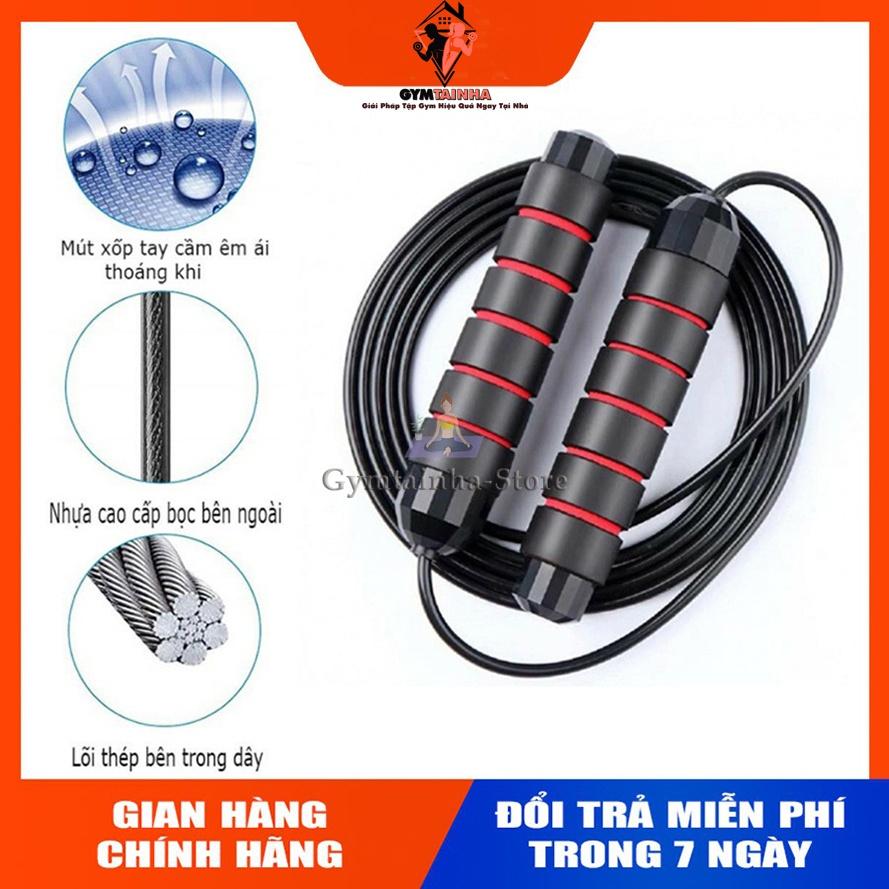 Dây Nhảy Thể Lực Tập Thể Dục Thể Thao Giảm Cân Lõi Thép Cao Cấp 2,7m, Dây Nhảy