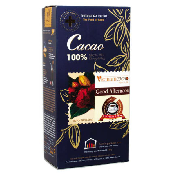 Bột Cacao Nguyên Chất Good Afternoon Vietnamcacao (150g)