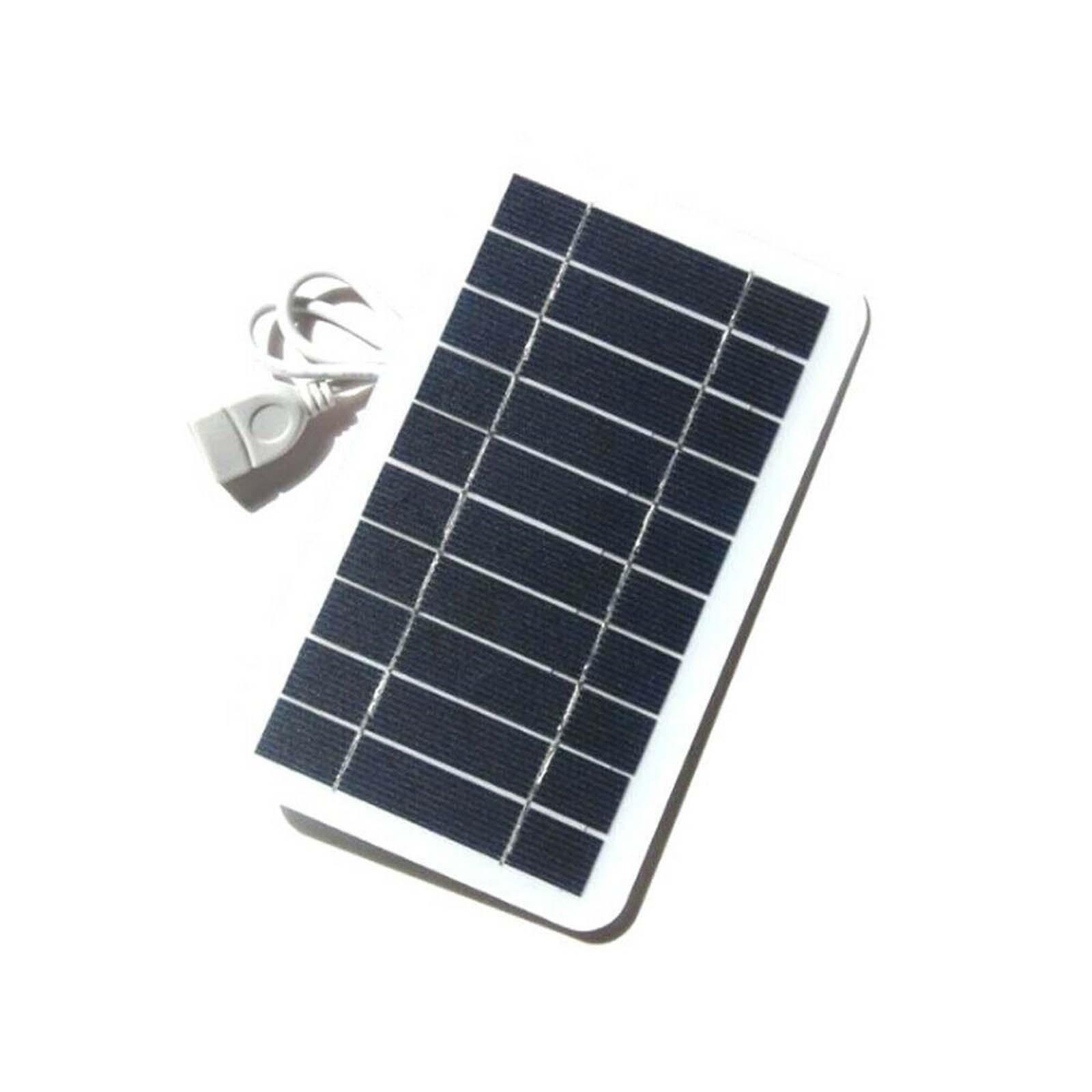Solar Panel Kit with USB Port Portable Solar Charger for Smartphones RV Trip