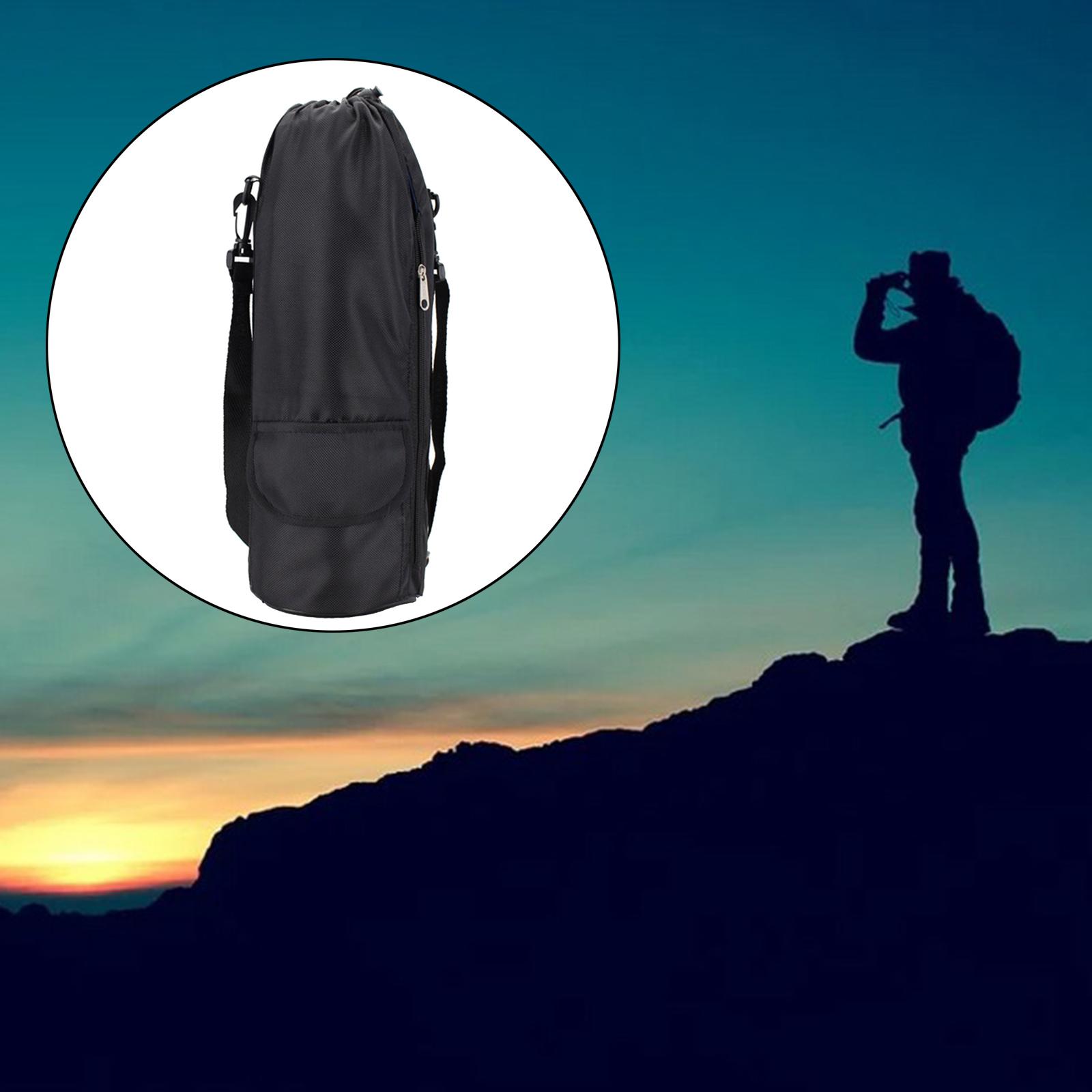 Water Bottle Carrier Bag, Bottle Pouch Holder, Adjustable Shoulder Hand Strap Sleeve Sports Water Bottle Accessories for Hiking Travelling Camping