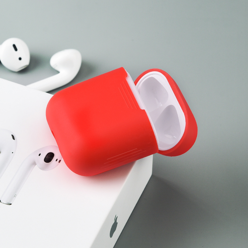 Bao Da Case Silicon Cho Tai Nghe Airpod