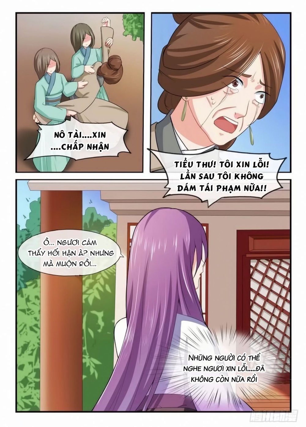 tiểu thư phế vật trở nên mạnh mẽ chapter 10 9