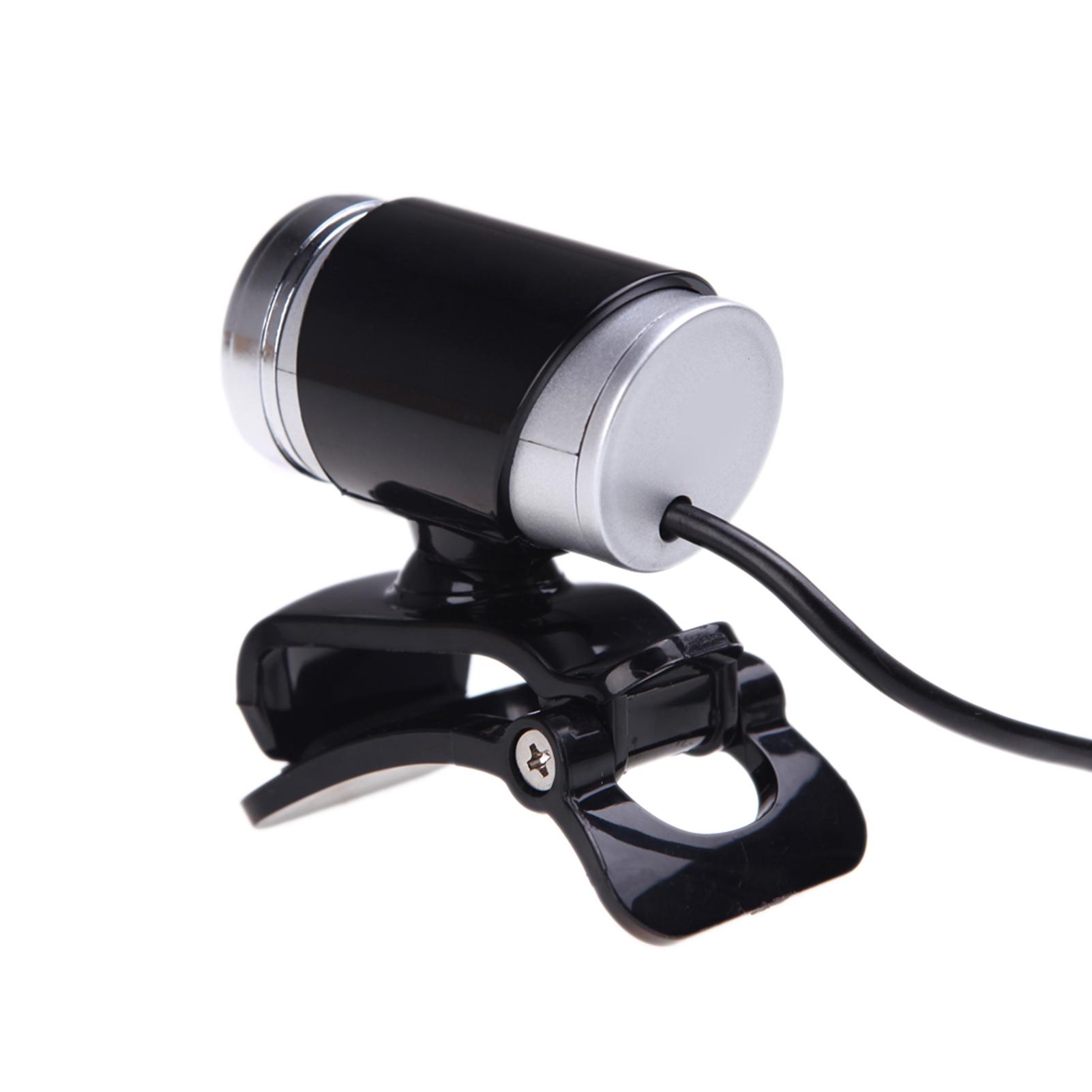 Web Cam có mic xoay 360 độ dành cho máy tính bàn/ laptop USB 2.0 0.3 Million Pixels HD