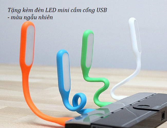 Đèn led để bàn học có ba chế độ sáng YK00128 ( Tặng kèm 01 đèn led cắm cổng USB ngẫu nhiên )