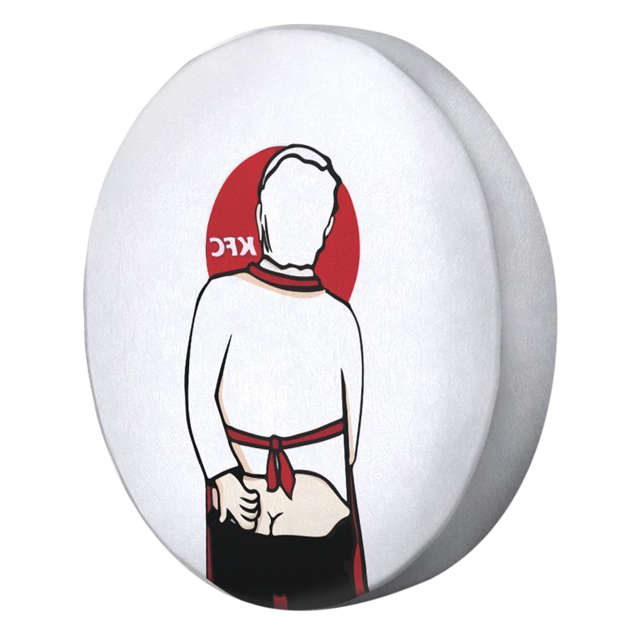 Gối tròn KFC gãi mông - GOFU398