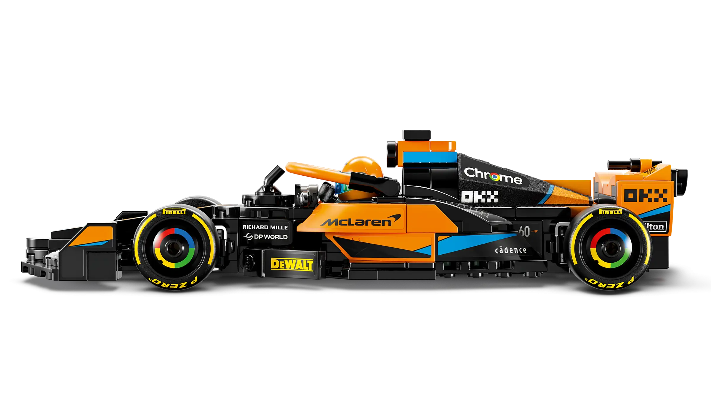 Đồ Chơi Lắp Ráp Siêu Xe Mclaren F1 - 2023 McLaren Formula 1 Race Car - Lego Speed Champions 76919 (245 Mảnh Ghép)