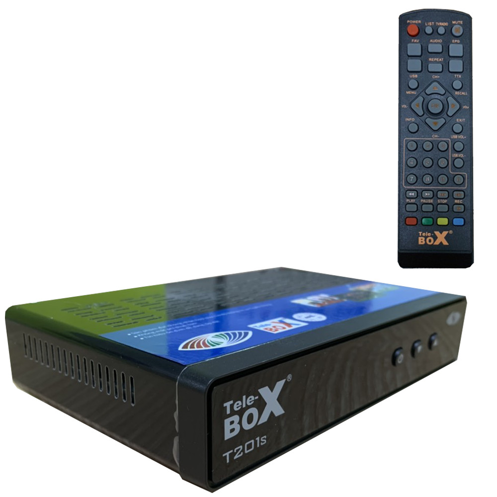 Đầu Thu Truyền Hình Mặt Đất TELEBOX - DVB T2 -  Full HD - Xem Được Hơn 80 Kênh Truyền Hình Phổ Thông - Hàng Nhập Khẩu