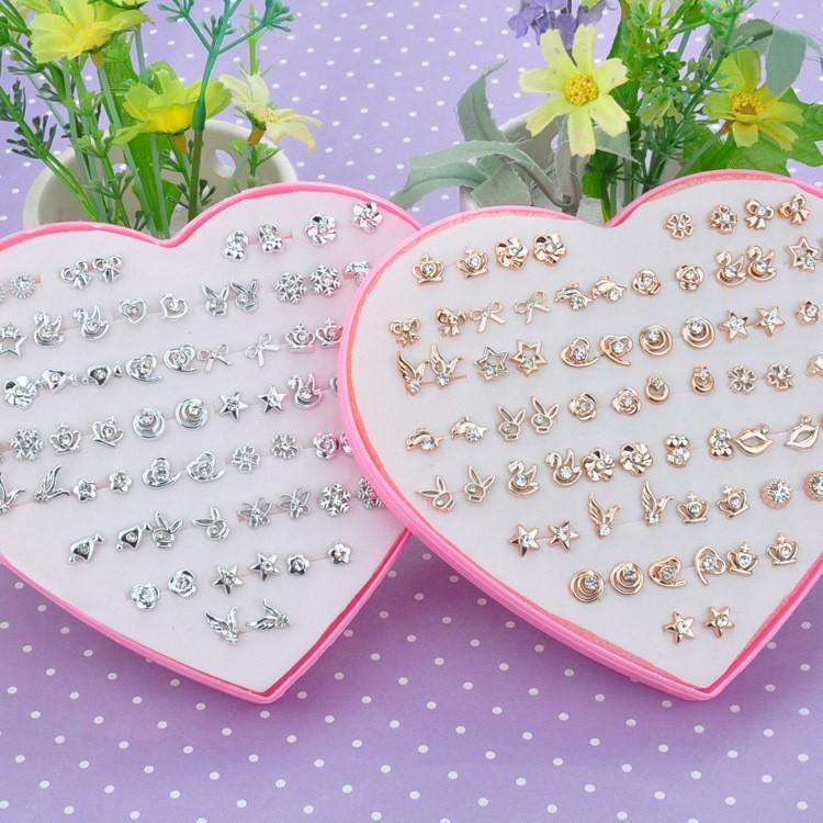 Combo 2 hộp bông tai 36 đôi
