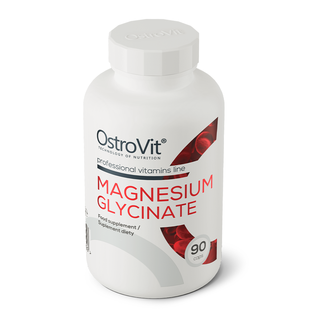 Ostrovit Magnesium Glycinate (90 Viên) - Cải Thiện Giấc Ngủ, Tâm Trạng Chức Năng Thần Kinh Và Cơ Bắ