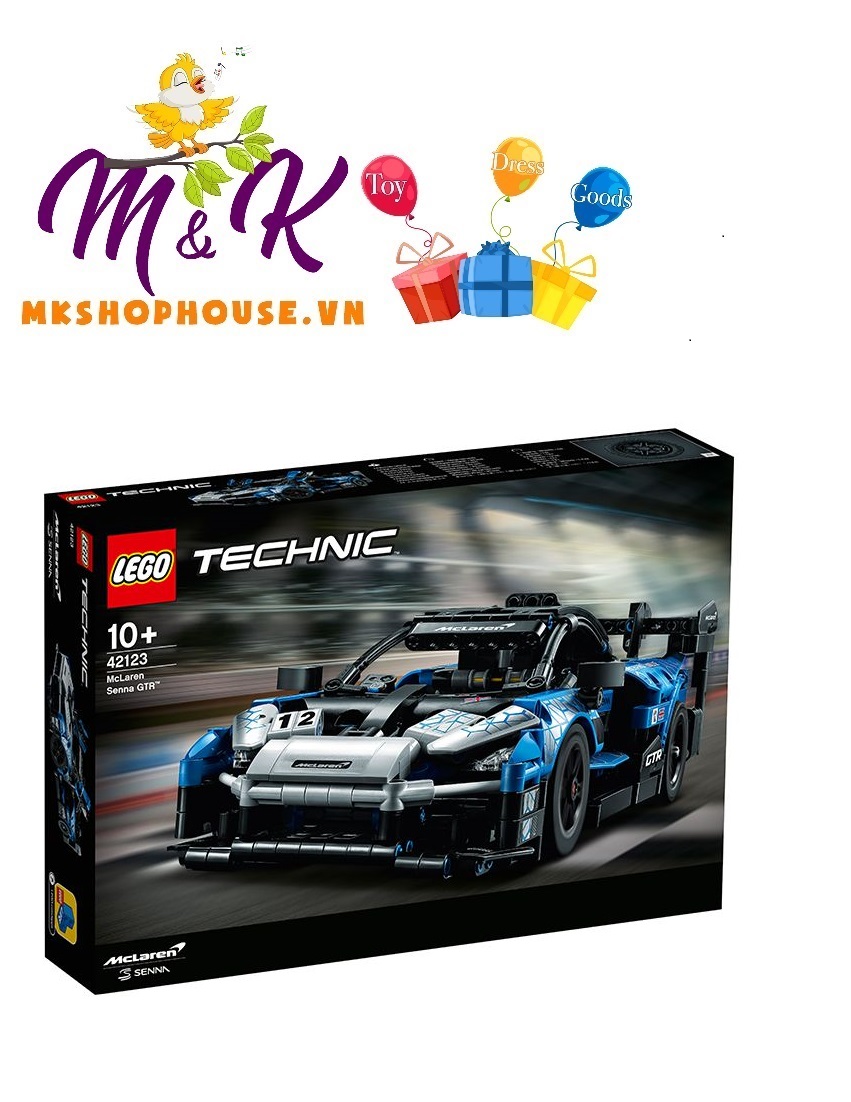 LEGO TECHNIC 42123 Siêu Xe Mclaren Sen GTR ( 830 Chi tiết)