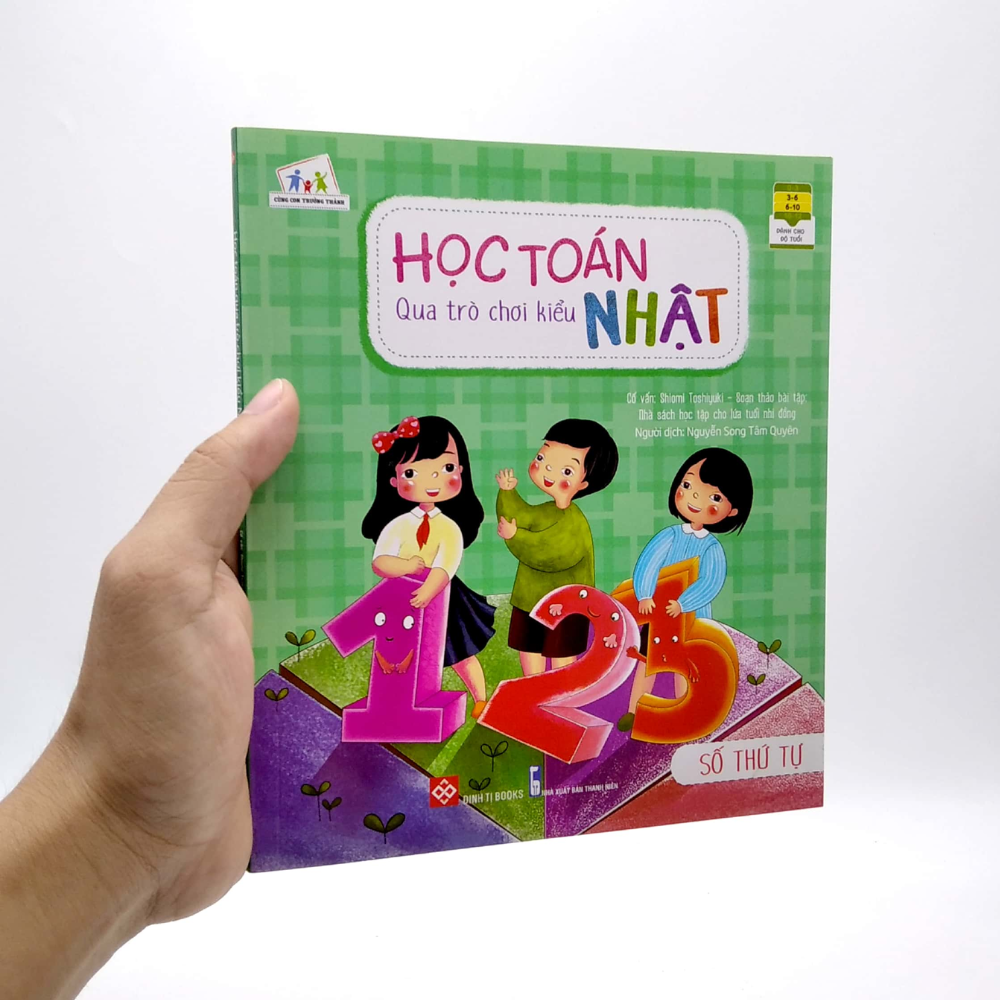 Hình ảnh Học Toán Qua Trò Chơi Kiểu Nhật - Số Thứ Tự (Tái Bản)