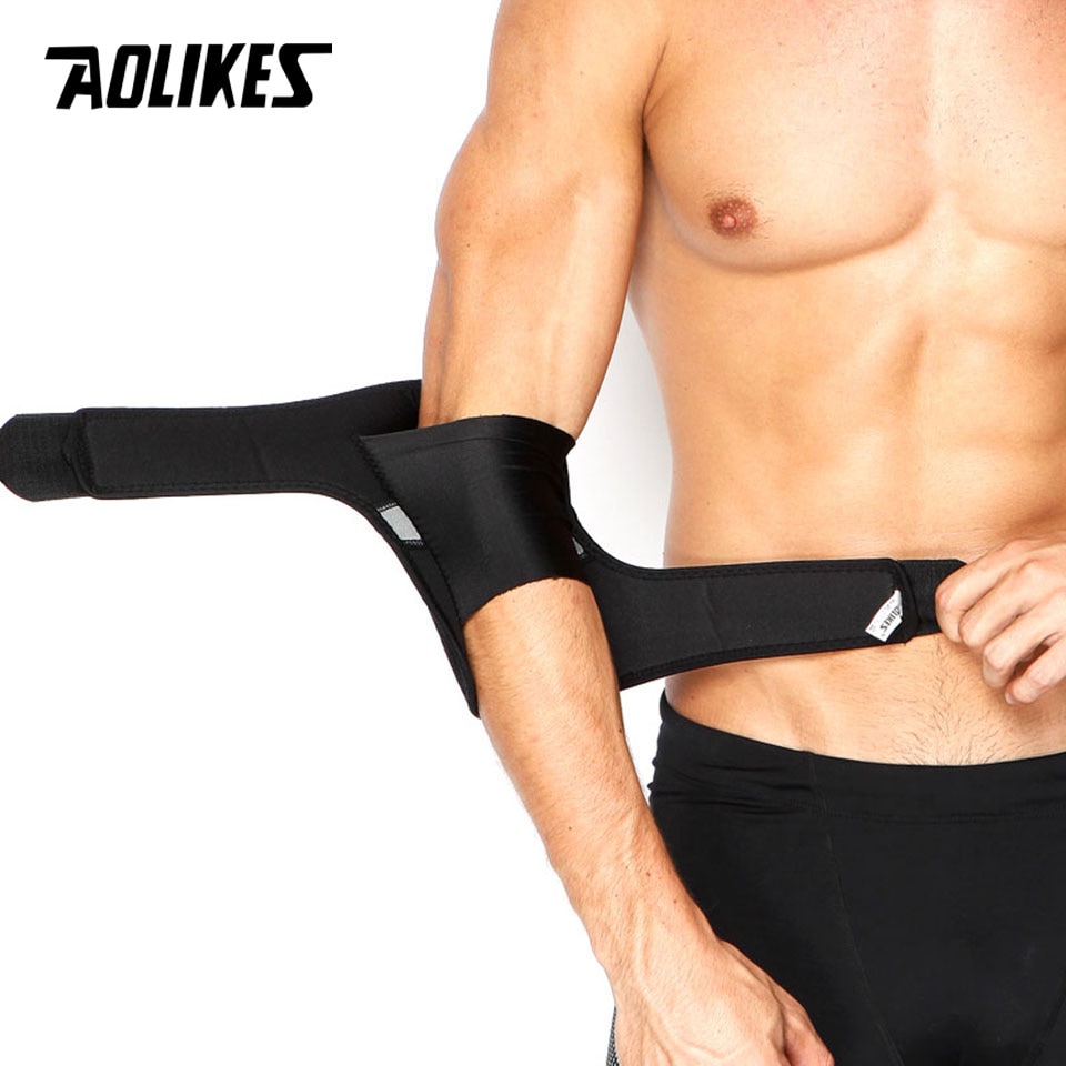 Bộ 2 đai bảo khuỷu tay AOLIKES A-7948 breathable sport elbow Support