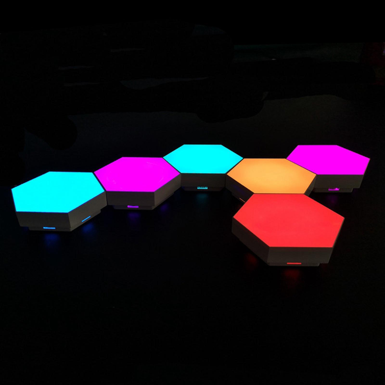 Hexagon Light Smart LED Wall Light APP Control Modular Light DIY Night Light