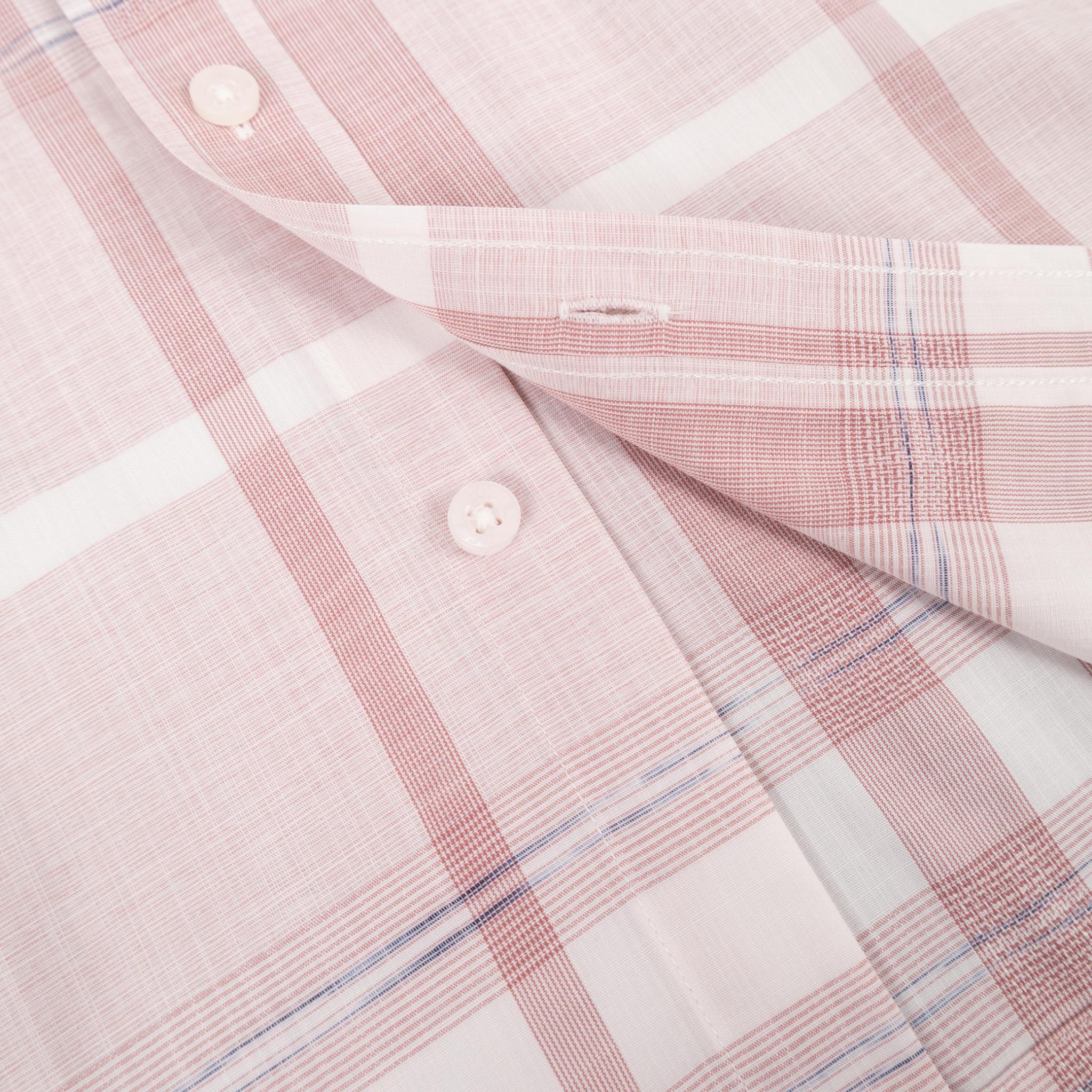 Áo sơ mi nam KHATOCO Tailor Fit ngắn tay A1MN568T2-CNCR819-2709-N