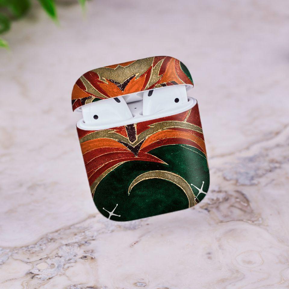 Miếng dán skin cho AirPods in hình Athena Noctua - Linh Vật Của Trí Tuệ - lsm002