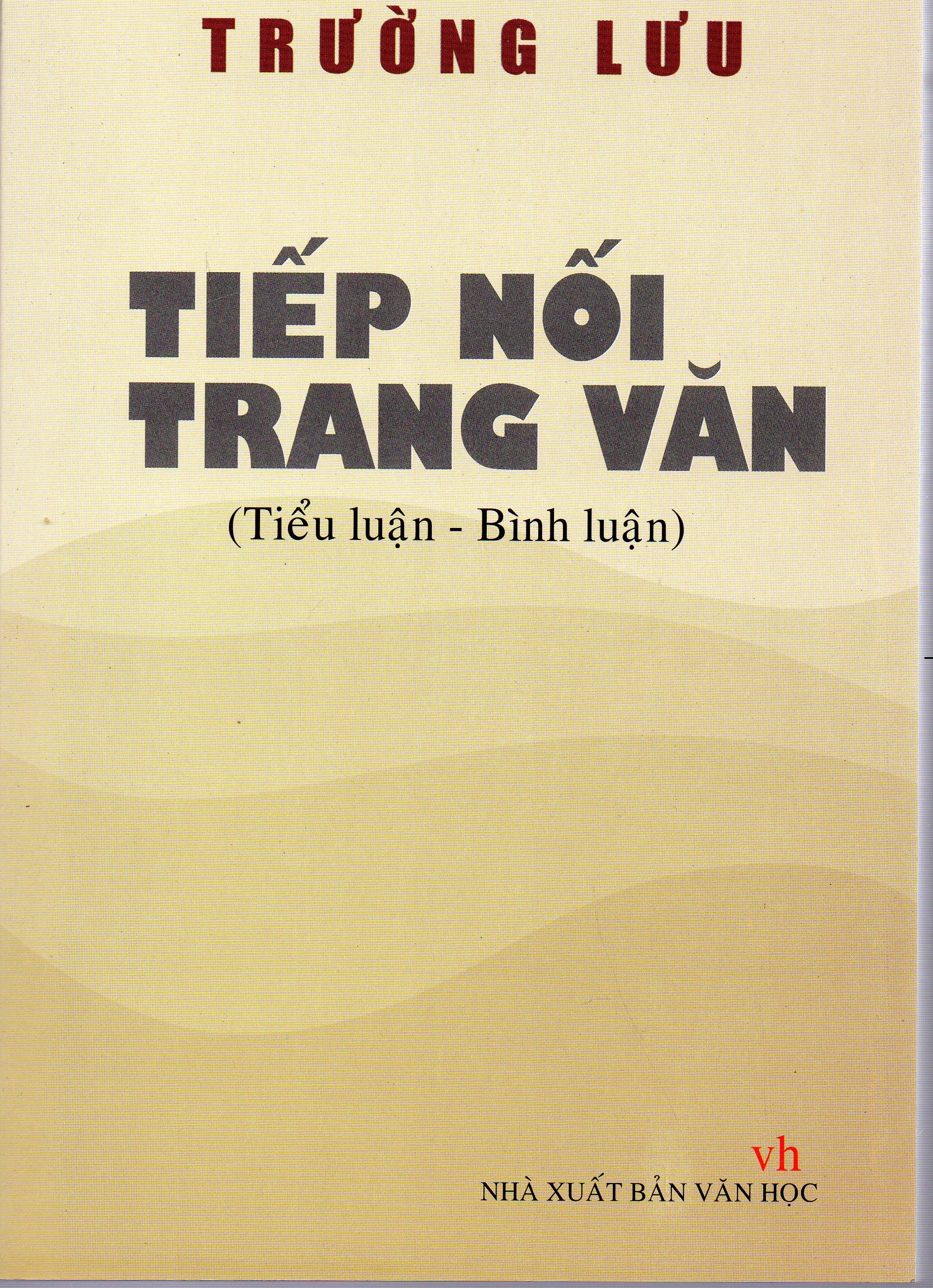 Tiếp nối trang văn