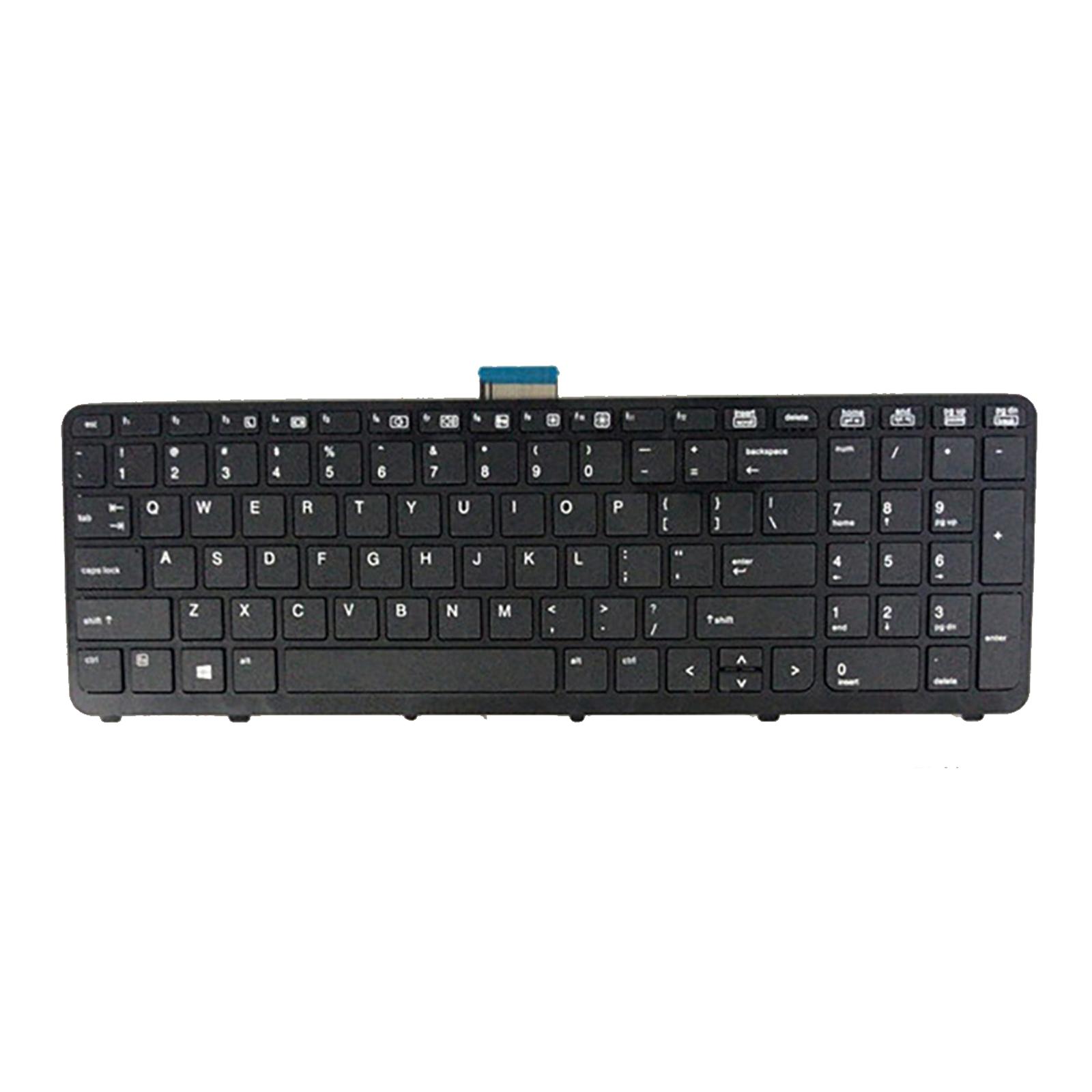 Laptop US English Layout Keyboard Replacement English Version Fits for HP 15 G1 G2 17 G1 G2 Laptop Notebook