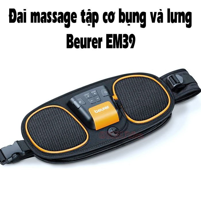 Đai tập cơ bụng và lưng Beurer EM39 - Hàng chính hãng