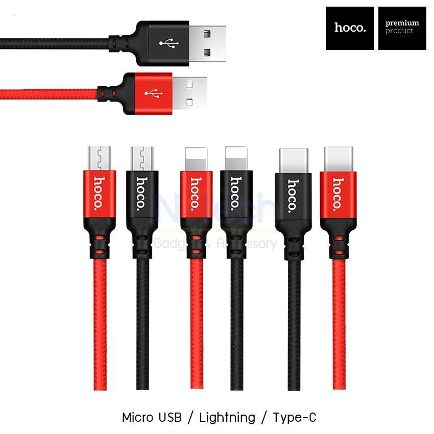 Cáp Sạc Hoco X14 Micro USB Type C Chính Hãng