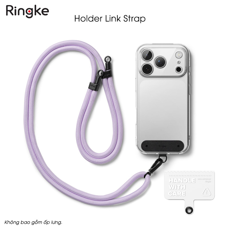 Dây đeo điện thoại RINGKE Holder Link Strap - Hàng Chính Hãng - Purple