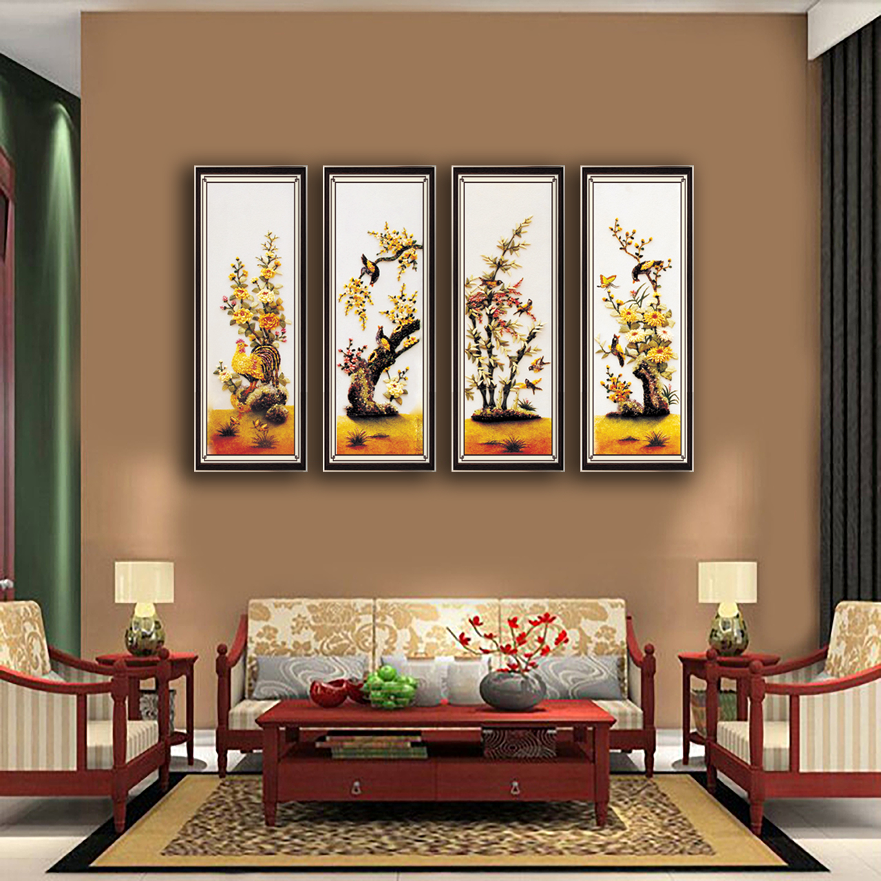 Tranh Tứ Quý