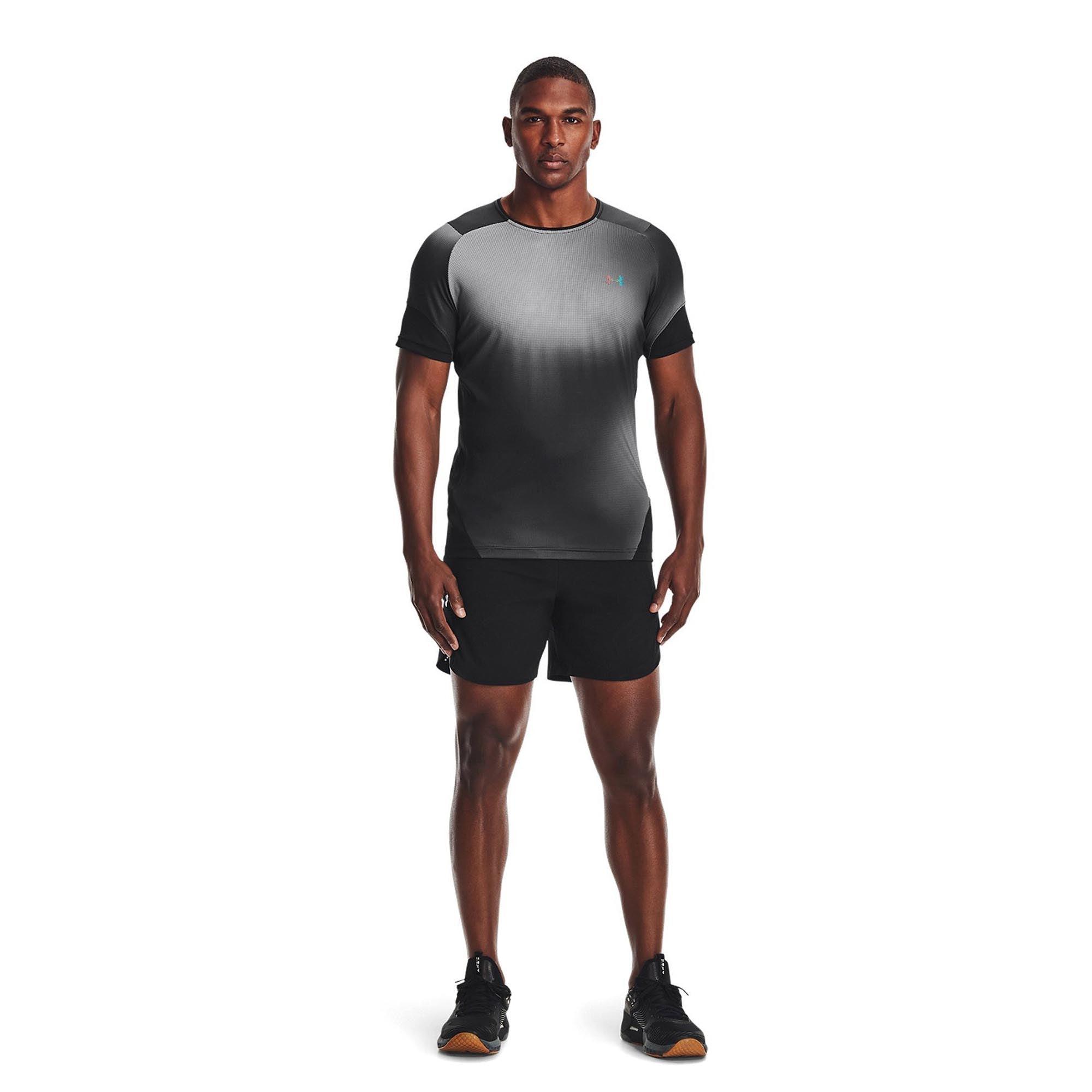 Áo thun tay ngắn thể thao nam Under Armour Heatgear Rush 2.0 Print - 1361425-001