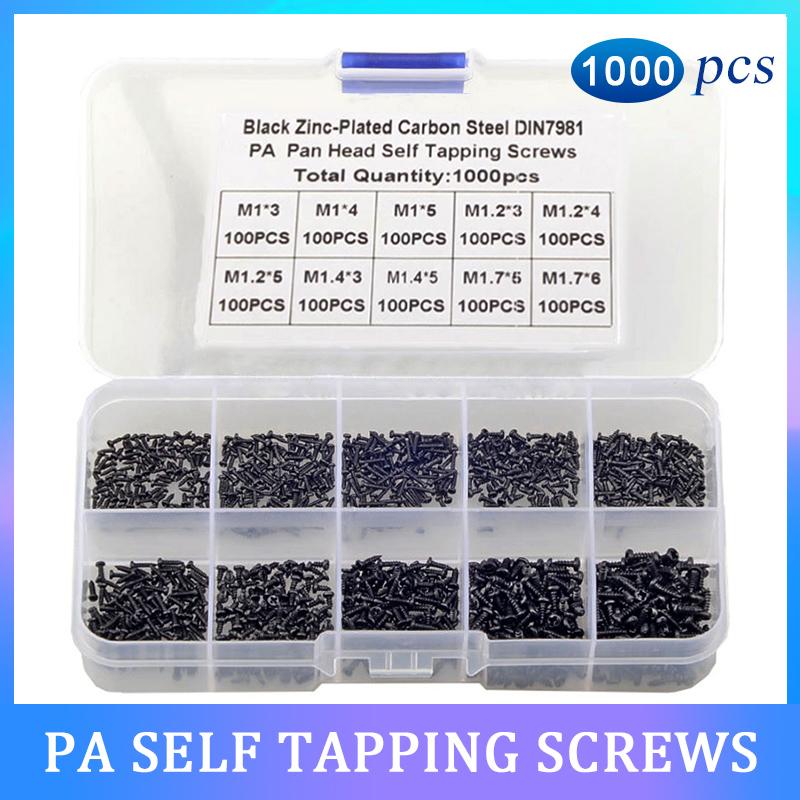 1000PCS M1 M1.2 M1.4 M1.7 Phillips Trạng