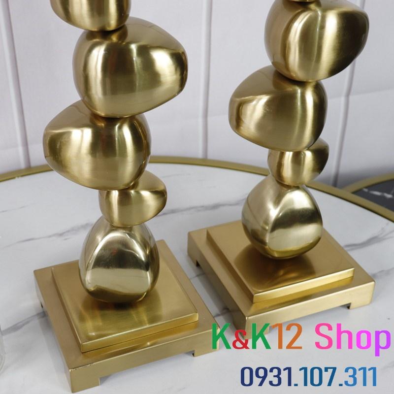 Giá đỡ nến hiện đại . Trang trí nội thất sang trọng. Mô hình sáng tạo trang trí để bàn.