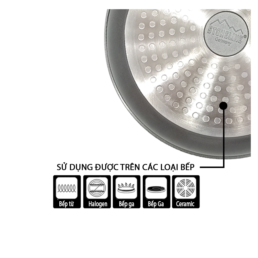 Bộ 03 Chảo Stoneline WX7490