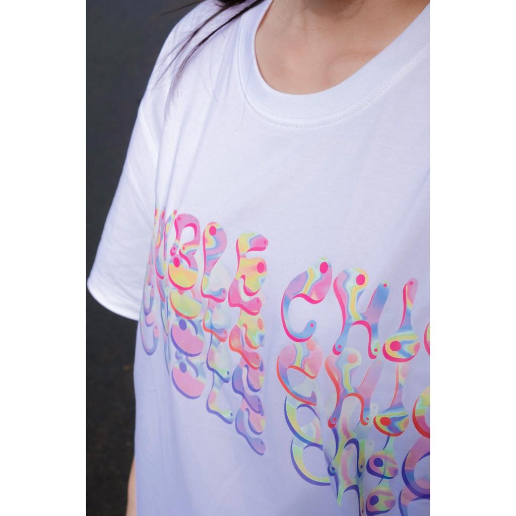 Áo thun oversize Local Brand by DOUBLE CHIC - BLACK & WHITE DOUBLE CHIC SIGNATURE