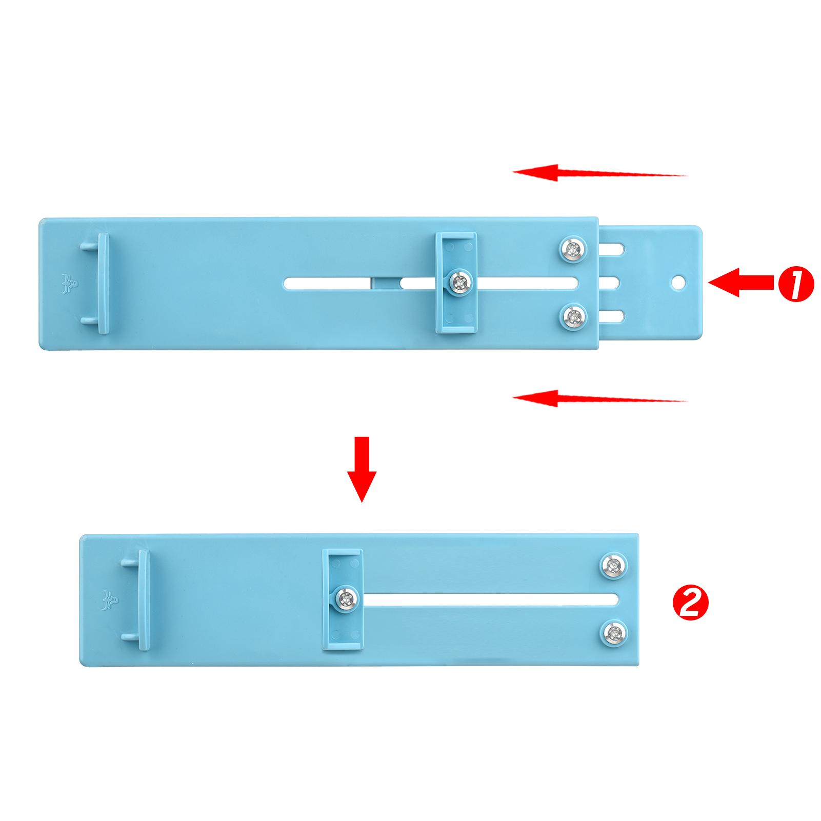 Adjustable Over Sink Sharpening Stone Holder Retractable Non-slip Whetstone Sink Bridge Fits 12.2in to 15.74in Kitchen Sink