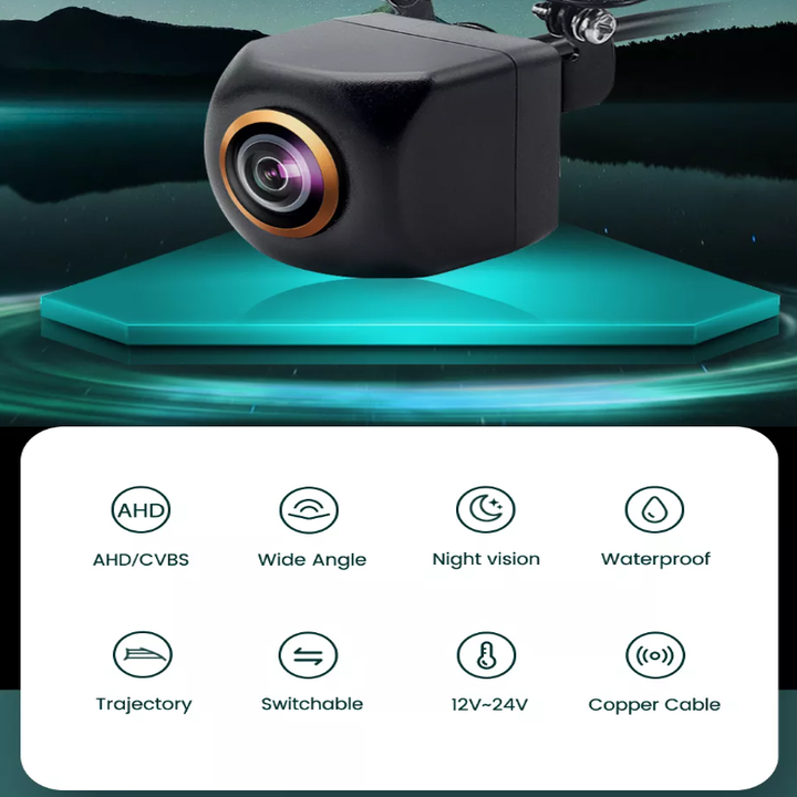 Camera lùi GreenYi GAHD816 độ nét cao AHD 1080P - Hàng Nhập Khẩu