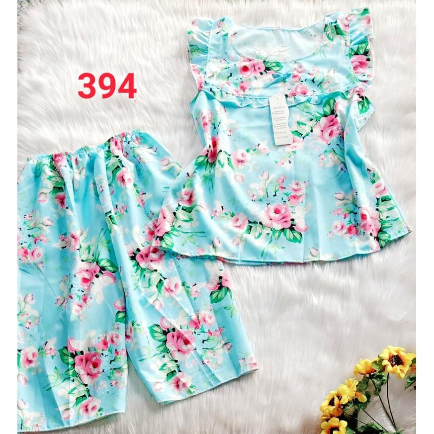Bộ lụa hàn lửng dễ thương, 35 đến 55kg, ảnh thật