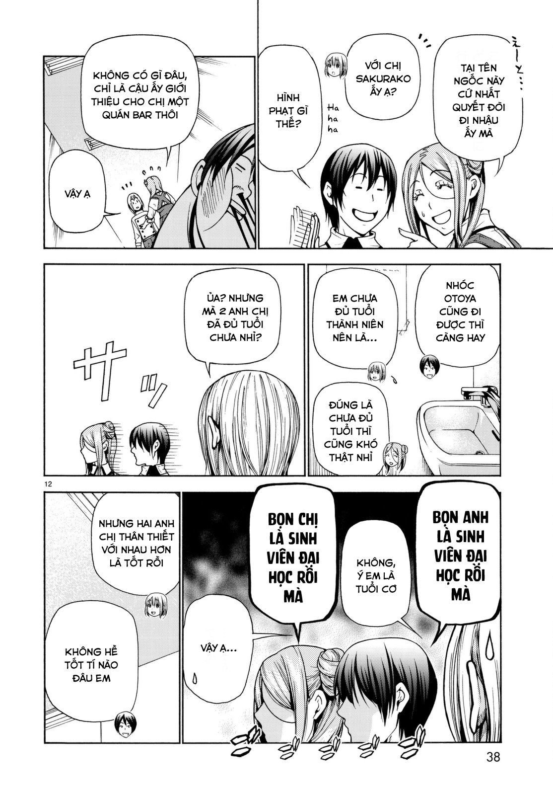 Grand Blue Chapter 37 - Trang 10