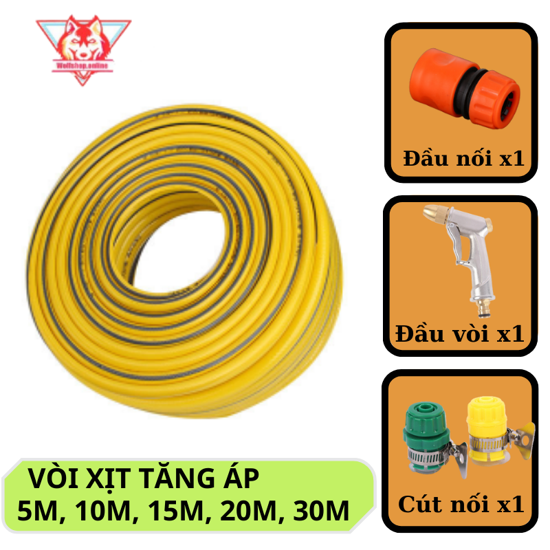 Vòi xịt rửa thông minh làm sạch mọi thứ bằng nước áp lực cao với nhiều chế độ
