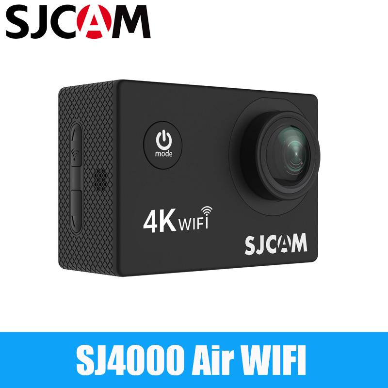 SJCAM SJ4000 AIR Camera Hành Động 4K Full HD Allwinner 4K 30fps WIFI Sport DV Màn Hình 2.0" Mũ Bảo Hiểm Mini Thể Thao Chống Nước DV