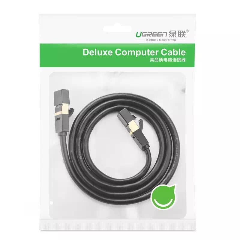 Ugreen UG11275NW107TK 20M màu Đen Cáp mạng LAN CAT7 STP chống nhiễu - HÀNG CHÍNH HÃNG