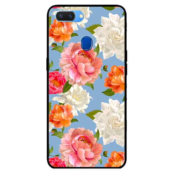 Ốp lưng in cho Realme 2 Mẫu Hoa Đa Sắc